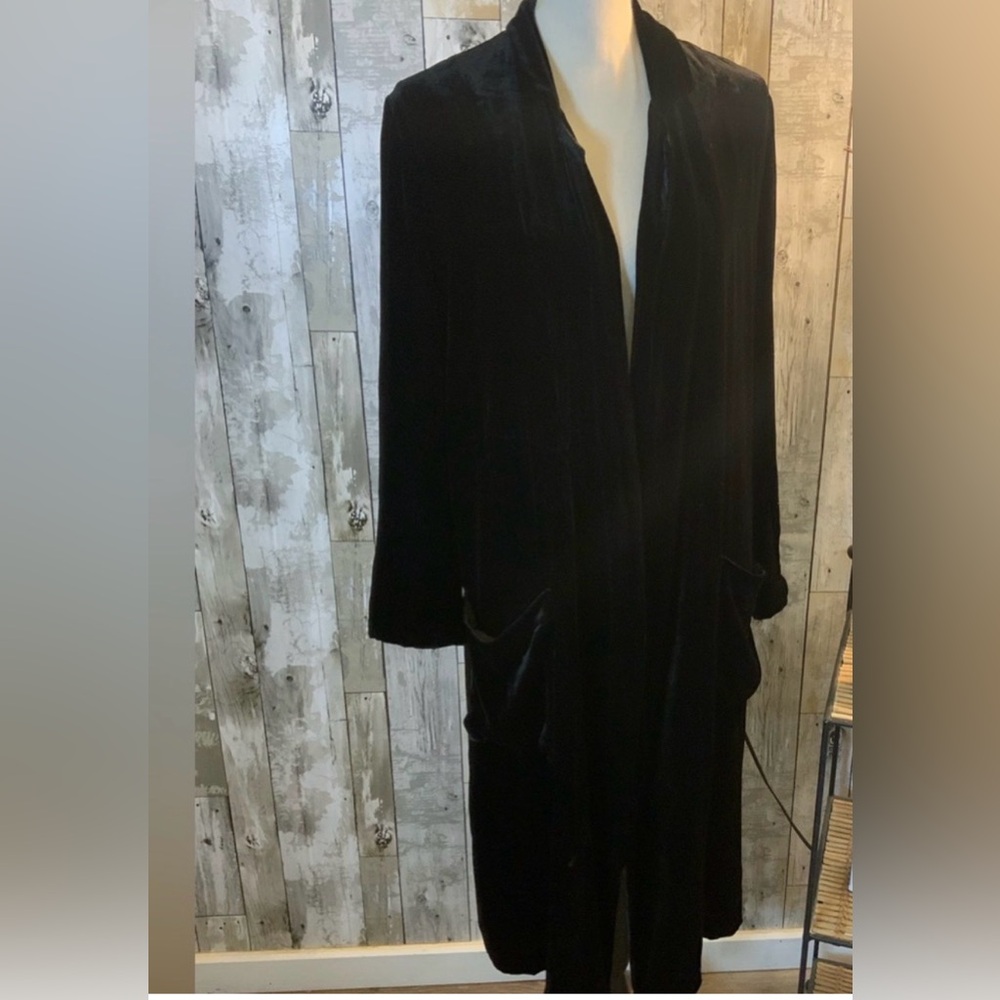 Johnny Was Elegant long velvet Kimono EUC size M